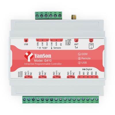 کنترلر برنامه پذیر پیامکی G410
