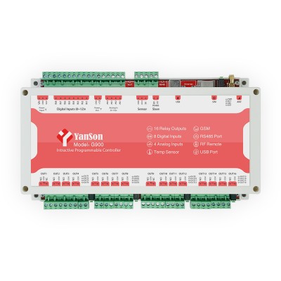 کنترلر برنامه پذیر پیامکی G900