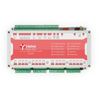 کنترلر برنامه پذیر پیامکی G910