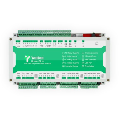 کنترلر برنامه پذیر LAN مدل E910