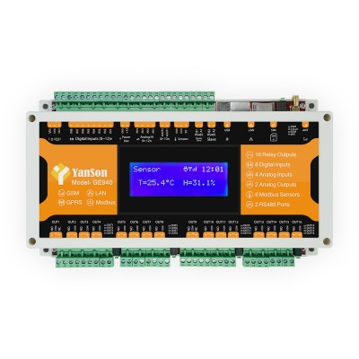 کنترلر برنامه پذیر سیم کارتی و LAN مدل GE940